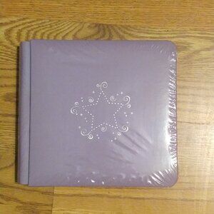 Creative Memories Lilac with Star design Album